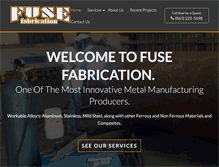 Tablet Screenshot of fusefab.com